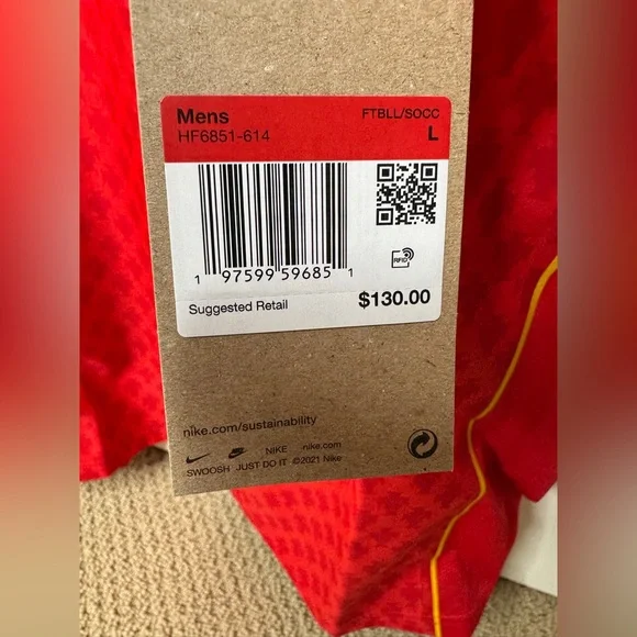 Nike Portugal 2004 Reissue Soccer Jersey BRAND NEW w/Tags (Men’s Size Large) - Picture 5 of 6